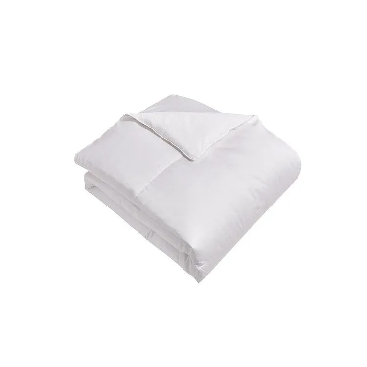 1000 Thread Count Cotton European Goose Down Extra-Warmth Twin Comforter