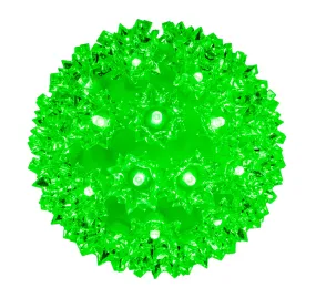 10" Green LED Sphere with 1/5 Strobe