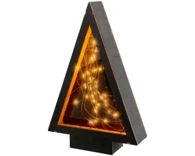 11" Micro LED Plywood Tree Frame Battery Operated