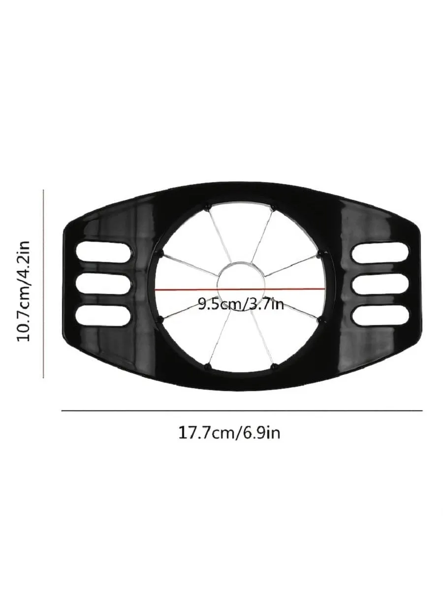1pc Stainless Steel Apple Cutter, Creatively Designed To Slice, Core And Cut Apples, Reusable Kitchen Fruit Divider For Fruit Salad And Snacks, Home Kitchen Tool For Easy, Safe And Precise Cutting Of Apples And Other Fruits