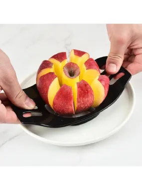 1pc Stainless Steel Apple Cutter, Creatively Designed To Slice, Core And Cut Apples, Reusable Kitchen Fruit Divider For Fruit Salad And Snacks, Home Kitchen Tool For Easy, Safe And Precise Cutting Of Apples And Other Fruits