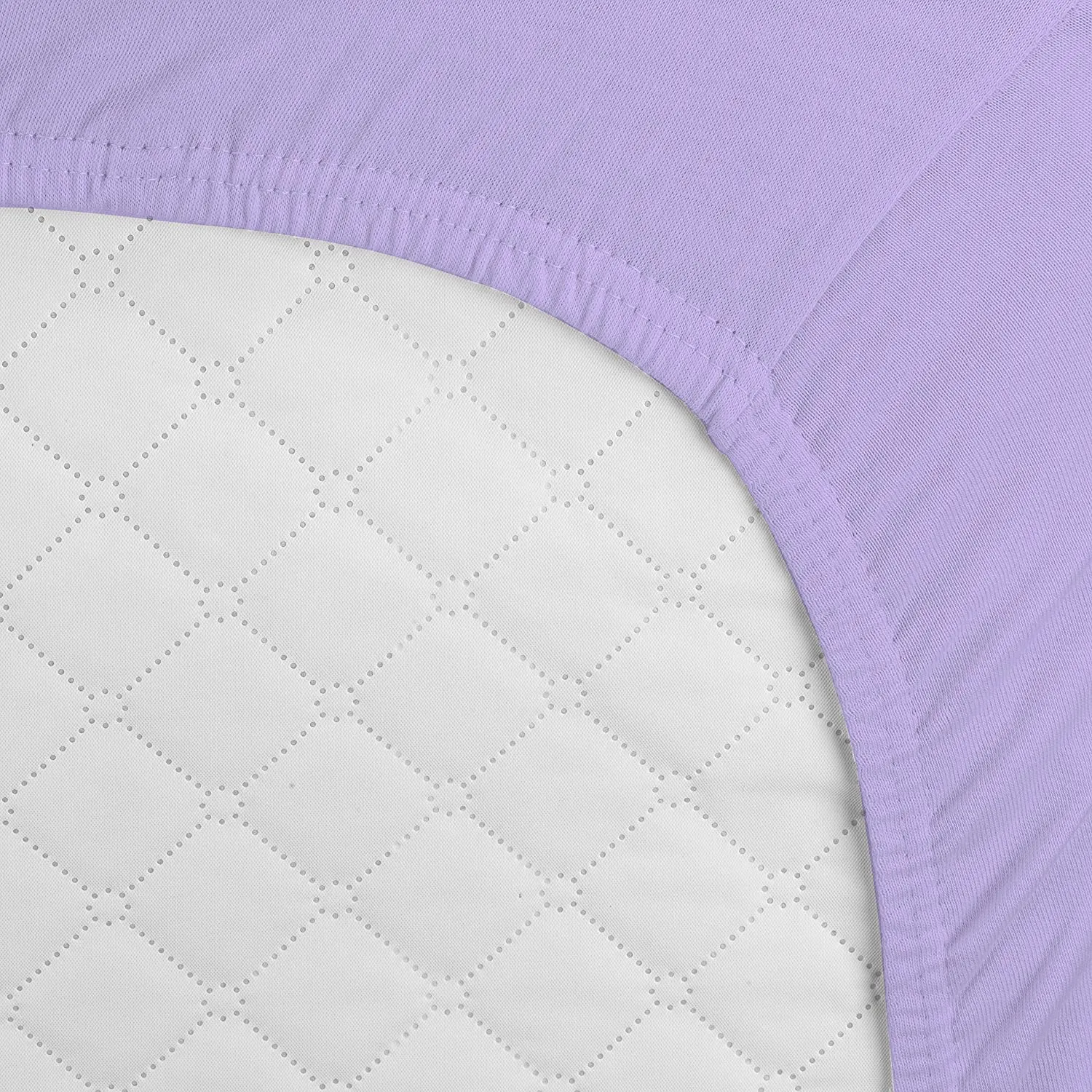 2 Pack Portable Crib Sheet - Pink/Purple