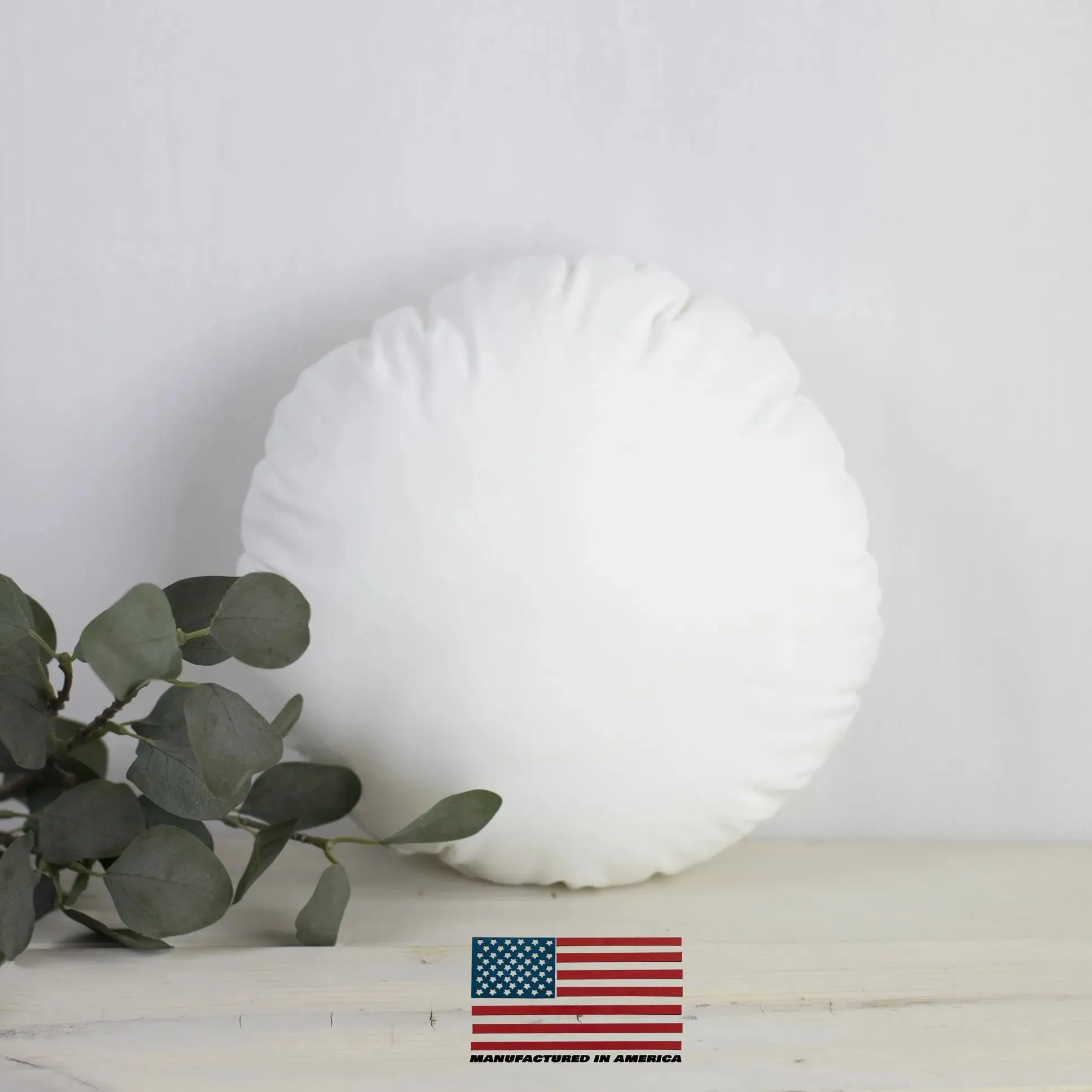 28" | Round Pillows Insert | Indoor Outdoor Hypoallergenic Polyester Pillow Insert | Quality Insert | Round Pillow Form | Round Pillow