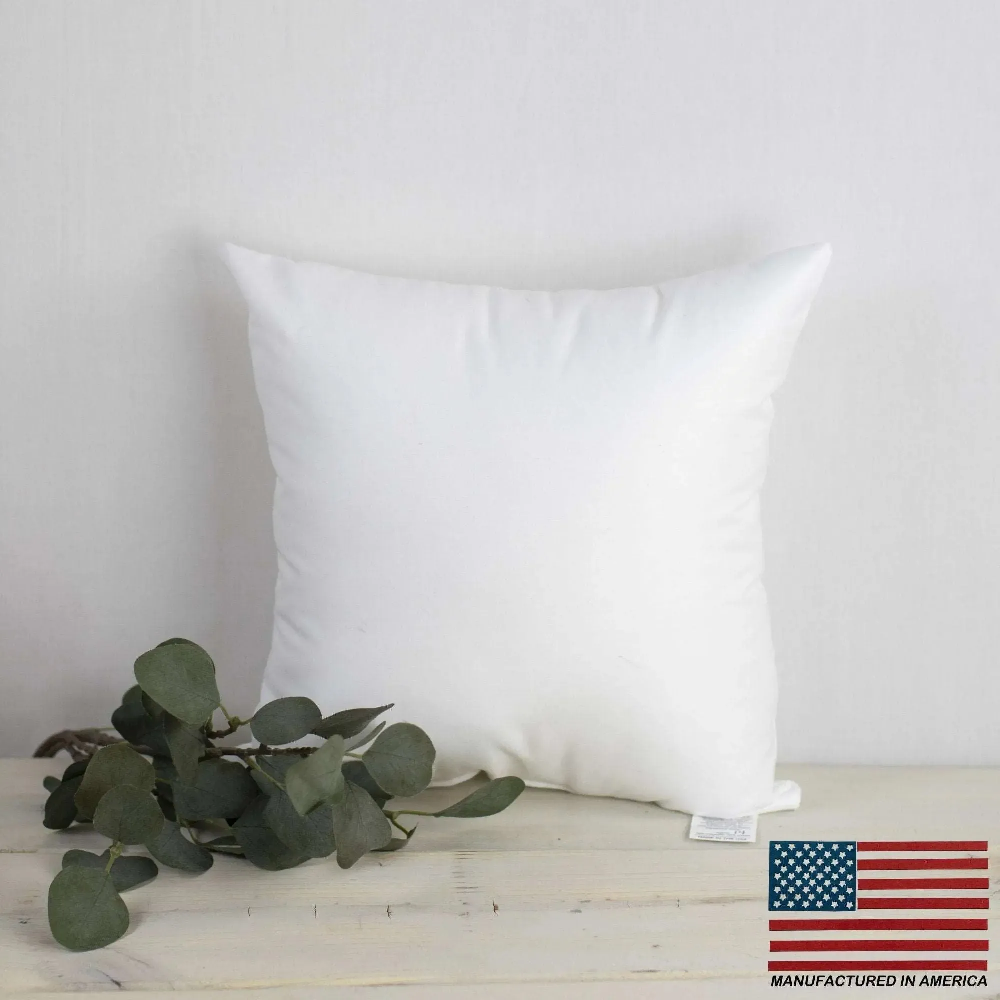 28x28 | Square Angel Hair Insert | Indoor Outdoor Down Alternative Hypoallergenic Pillow Insert | Quality Insert | Premium Insert