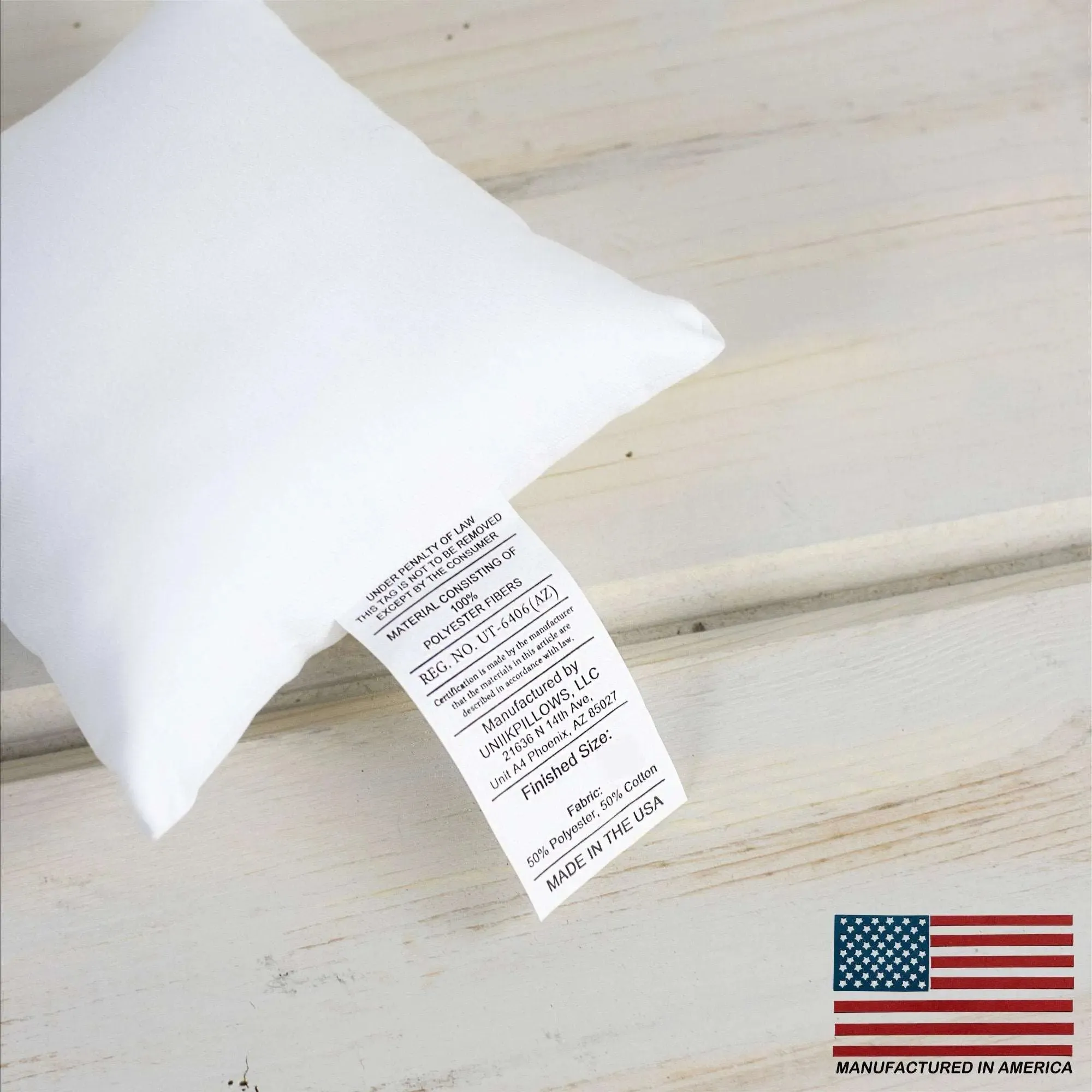 28x28 | Square Angel Hair Insert | Indoor Outdoor Down Alternative Hypoallergenic Pillow Insert | Quality Insert | Premium Insert