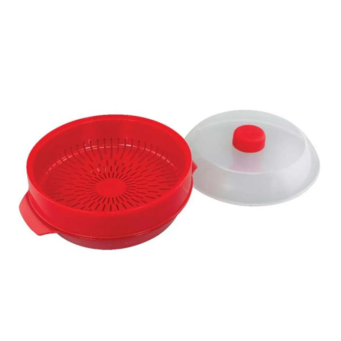 3-Piece Microwave Steamer and Storage Containers: Cook, Store, and Go