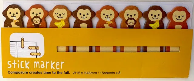 361201 Monkey Sticky Notes-10