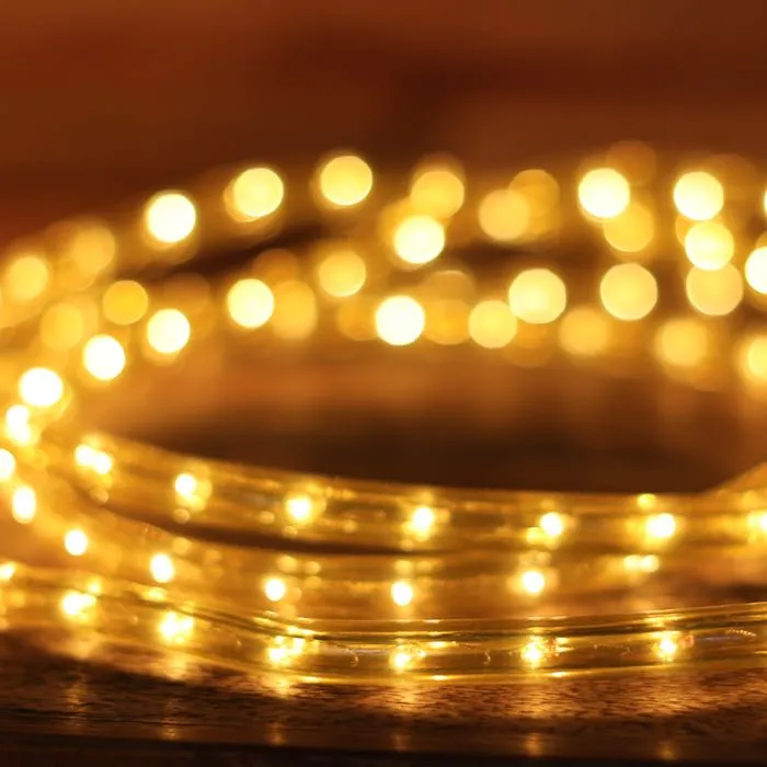 3/8" Yellow Incandescent Rope Lights