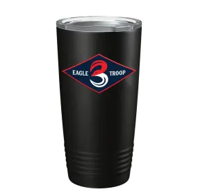 3CR Eagle Troop Diamond Tumbler