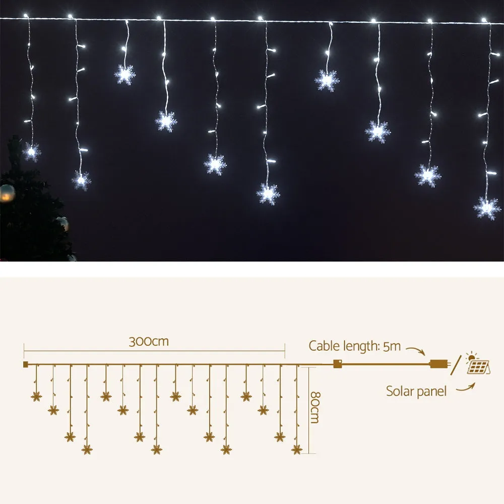 3M Icicle Lights 80 Cold White LEDs, 8 Modes - Jingle Jollys