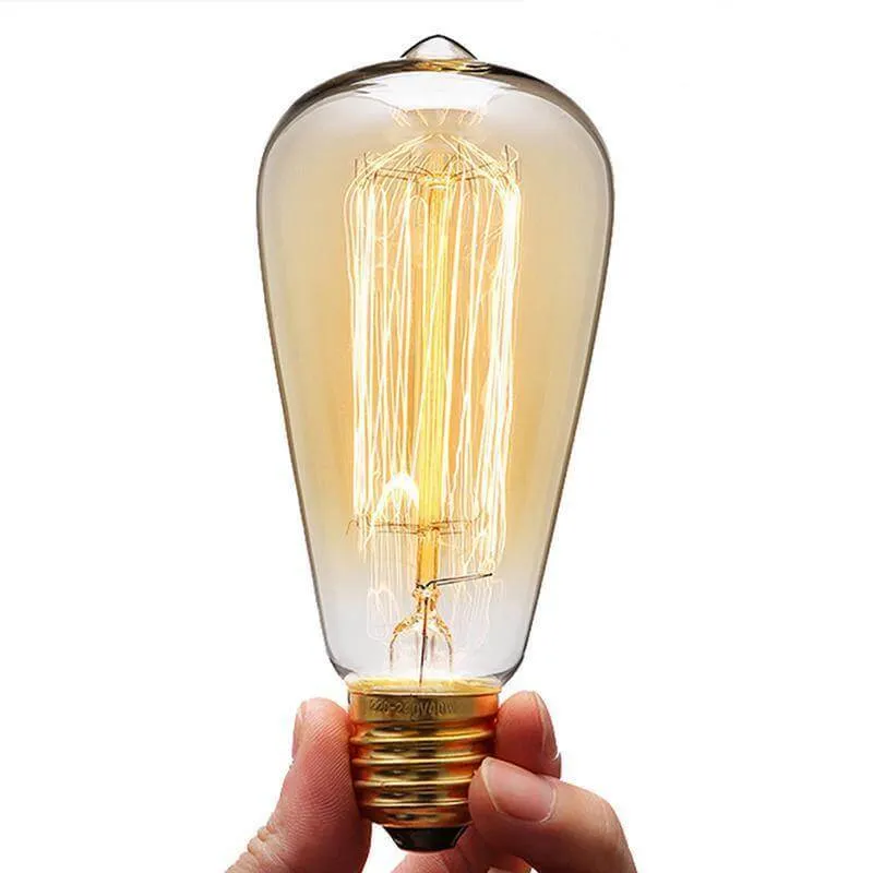 3PCS Retro Vintage Edison Bulb