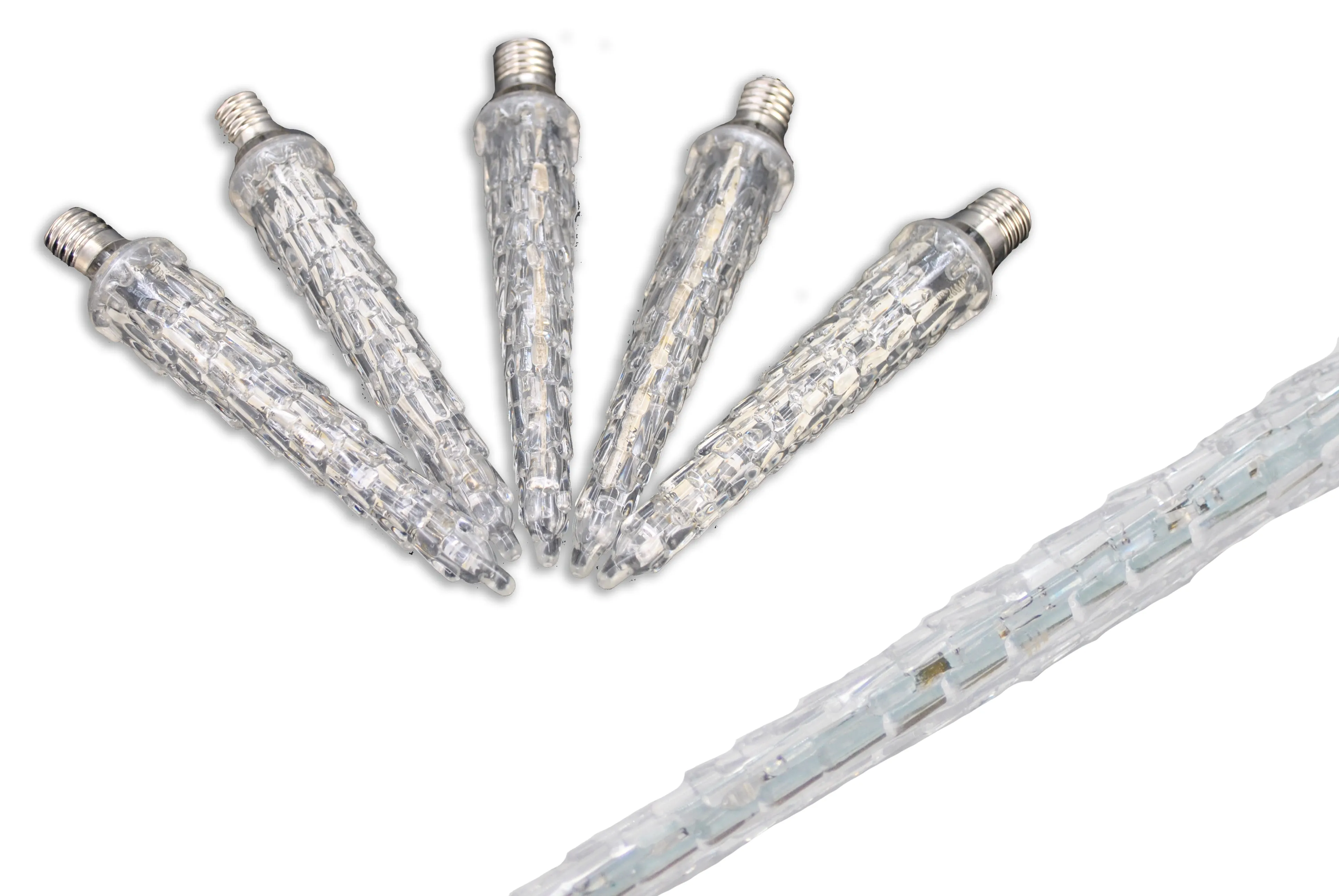 5 Pack of 7" Icicle Retrofit Lamp with LED Lights