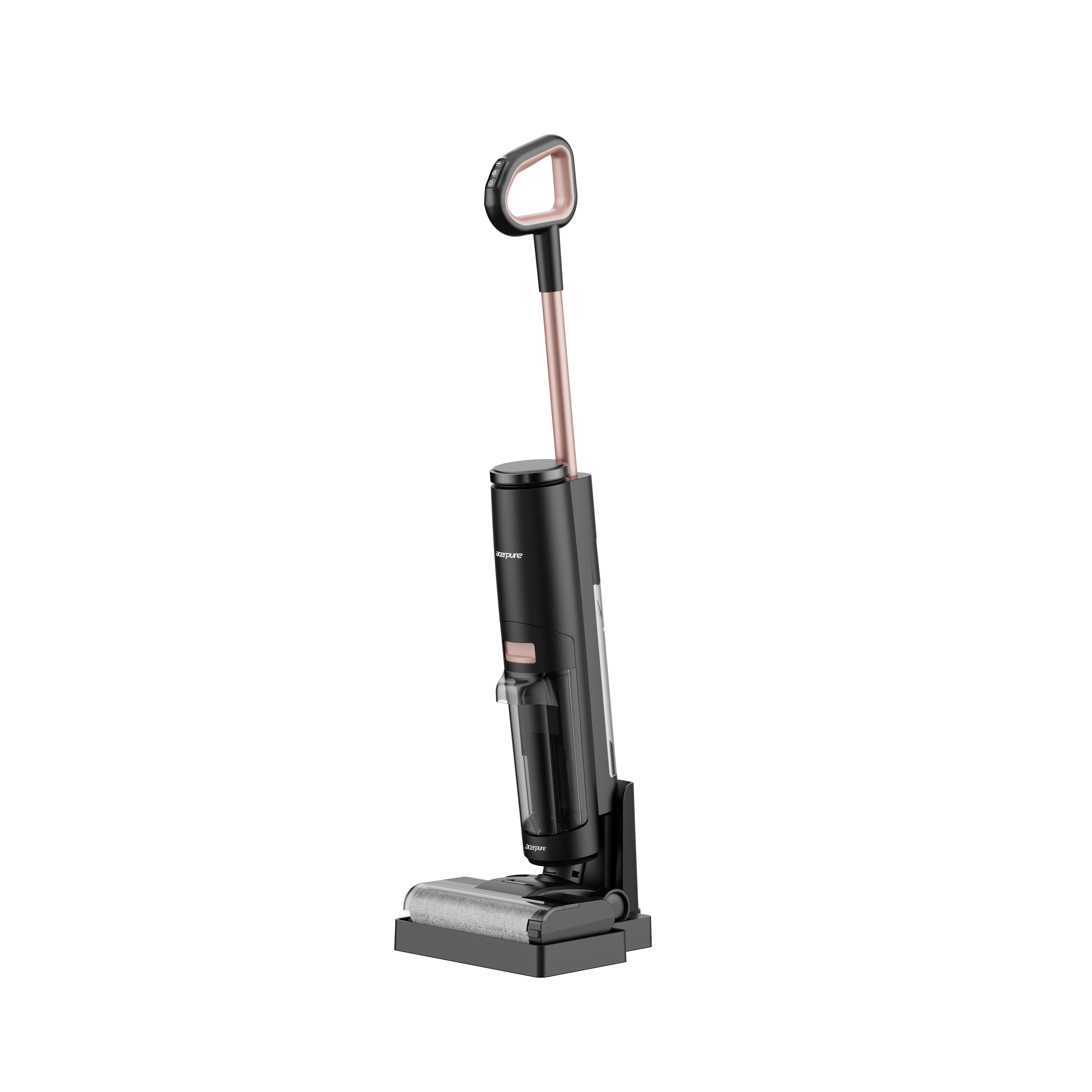 Acerpure Cordless Wet & Dry Vacuum Cleaner Upright Vacuum Cleaner (Sweep, Swab & Spray)|Twin Tank| Multi-Surface Floor Cleaner| Smart Touch Control| Self Cleaning Dock