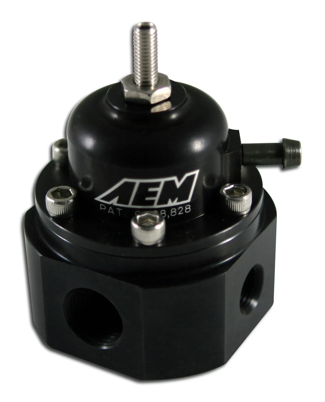 AEM Electronics Billet Adjustable Fuel Pressure Regulators 25-302BK