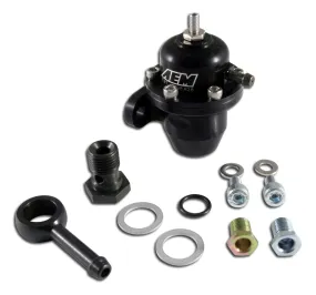 AEM Electronics Billet Adjustable Fuel Pressure Regulators 25-303BK