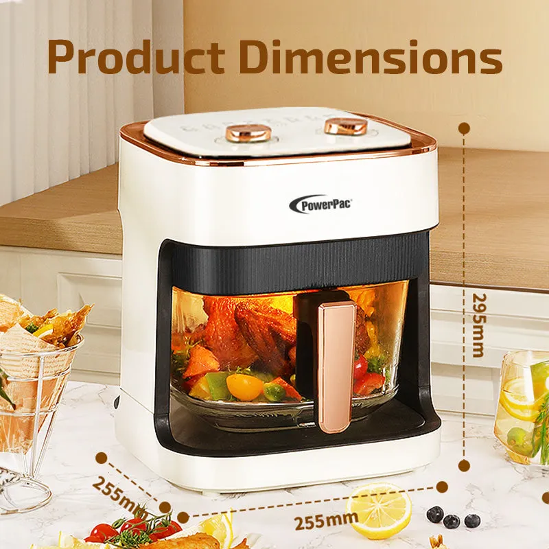 Air Fryer 4.8L with Tempered Glass Basket (PPAF345)