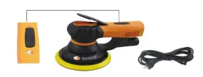 Air Pro Electric Random Orbital Palm Sander 150mm 5mm Orbit Central-Vacuum