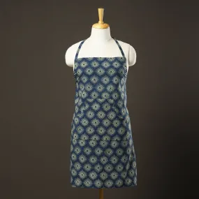 Ajrakh Block Printed Cotton Apron with Pocket 32