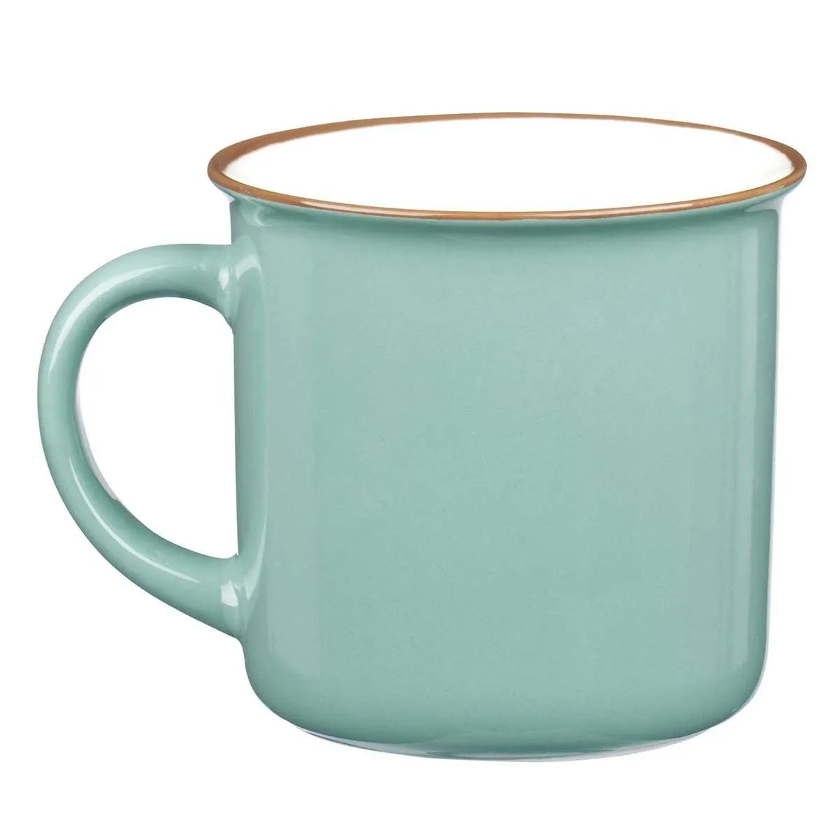 Amazing Grace Green Camp-Style Coffee Mug