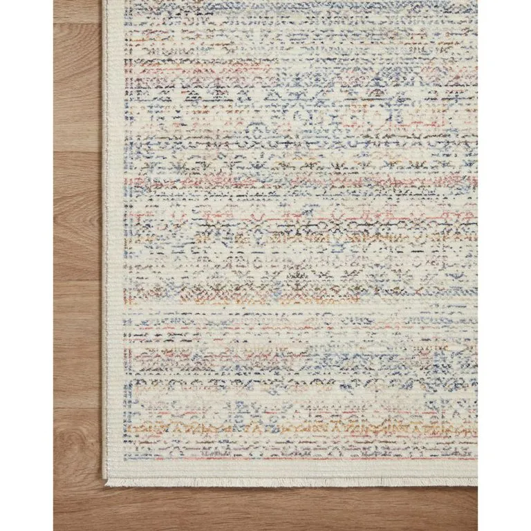 Amber Lewis x Loloi Zuma Rug - Ivory Multi