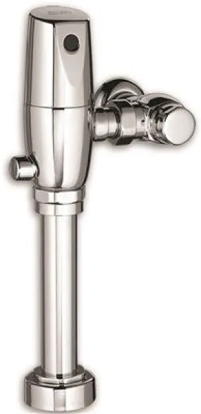 American Standard Selectronic Exposed Toilet Flush Valve 1-1/2 Inch  Top Spud Bowls Ac Powered 1.28 Gpf Polished Chrome