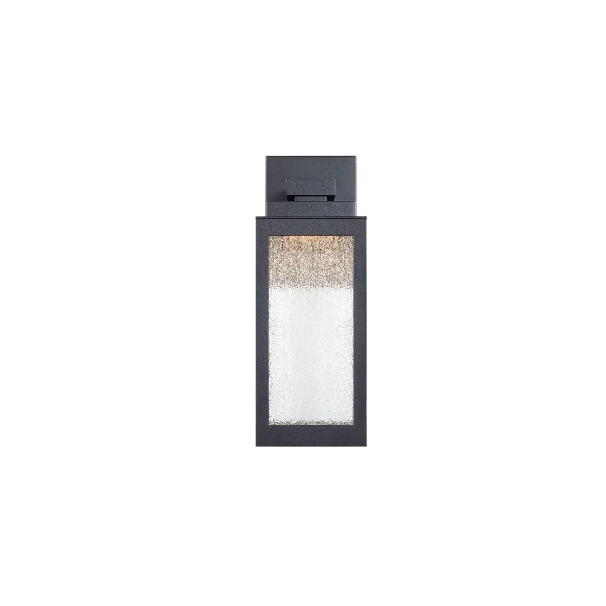 AMHERST 14 in. LED Outdoor Wall Lantern 3000K Black Finish