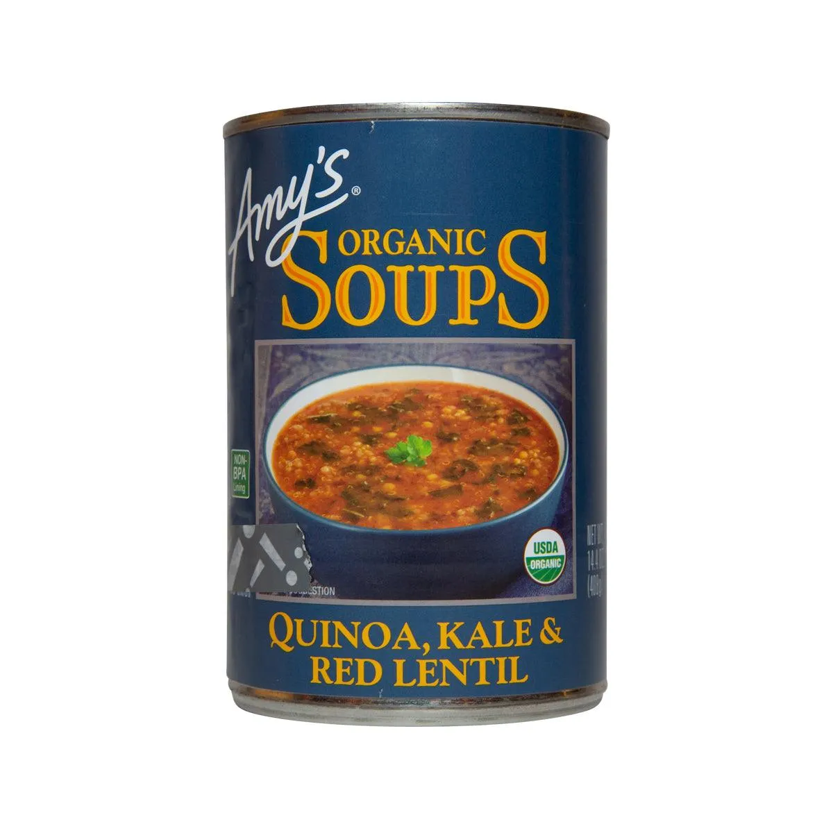 AMY'S KITCHEN Organic Soup - Quinoa, Kale & Red Lentil  (408g)