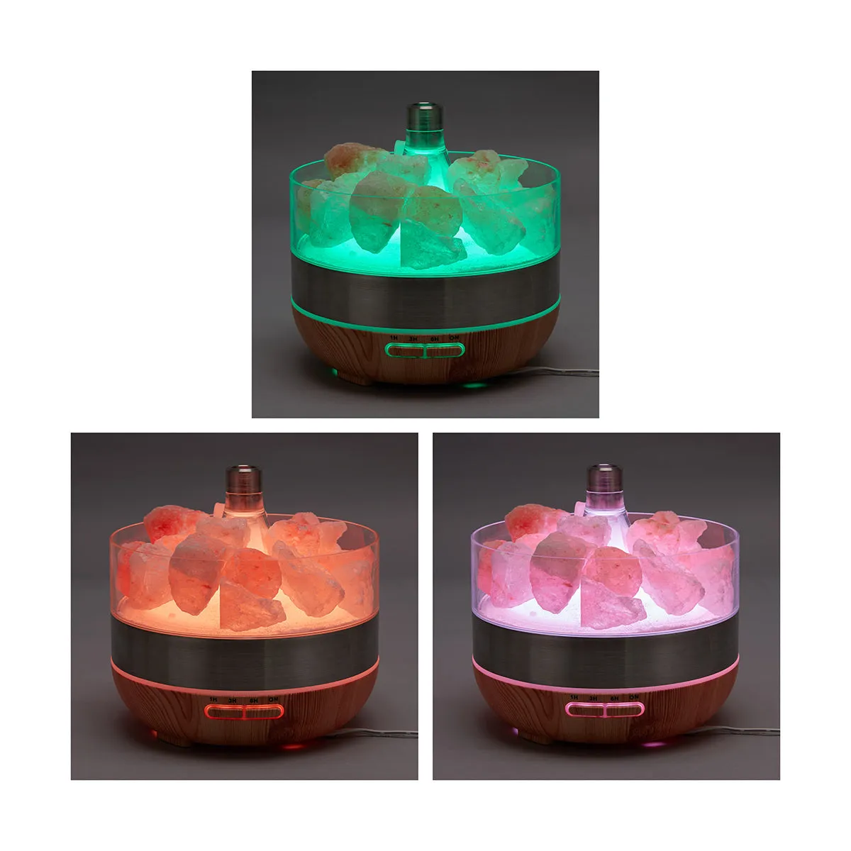 Anko Himalayan Pink Salt Rock Aroma Diffuser/ Soothing Effect