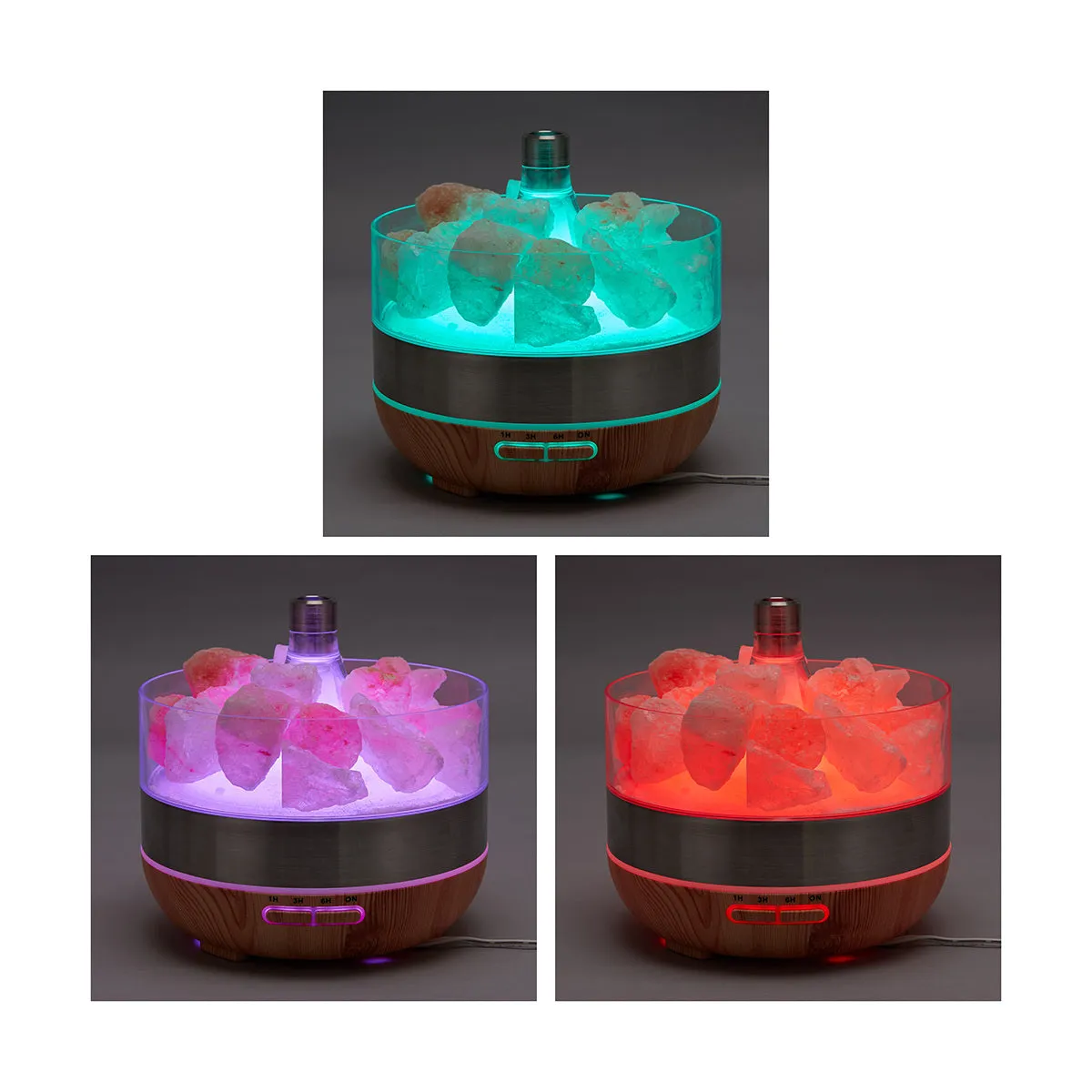 Anko Himalayan Pink Salt Rock Aroma Diffuser/ Soothing Effect