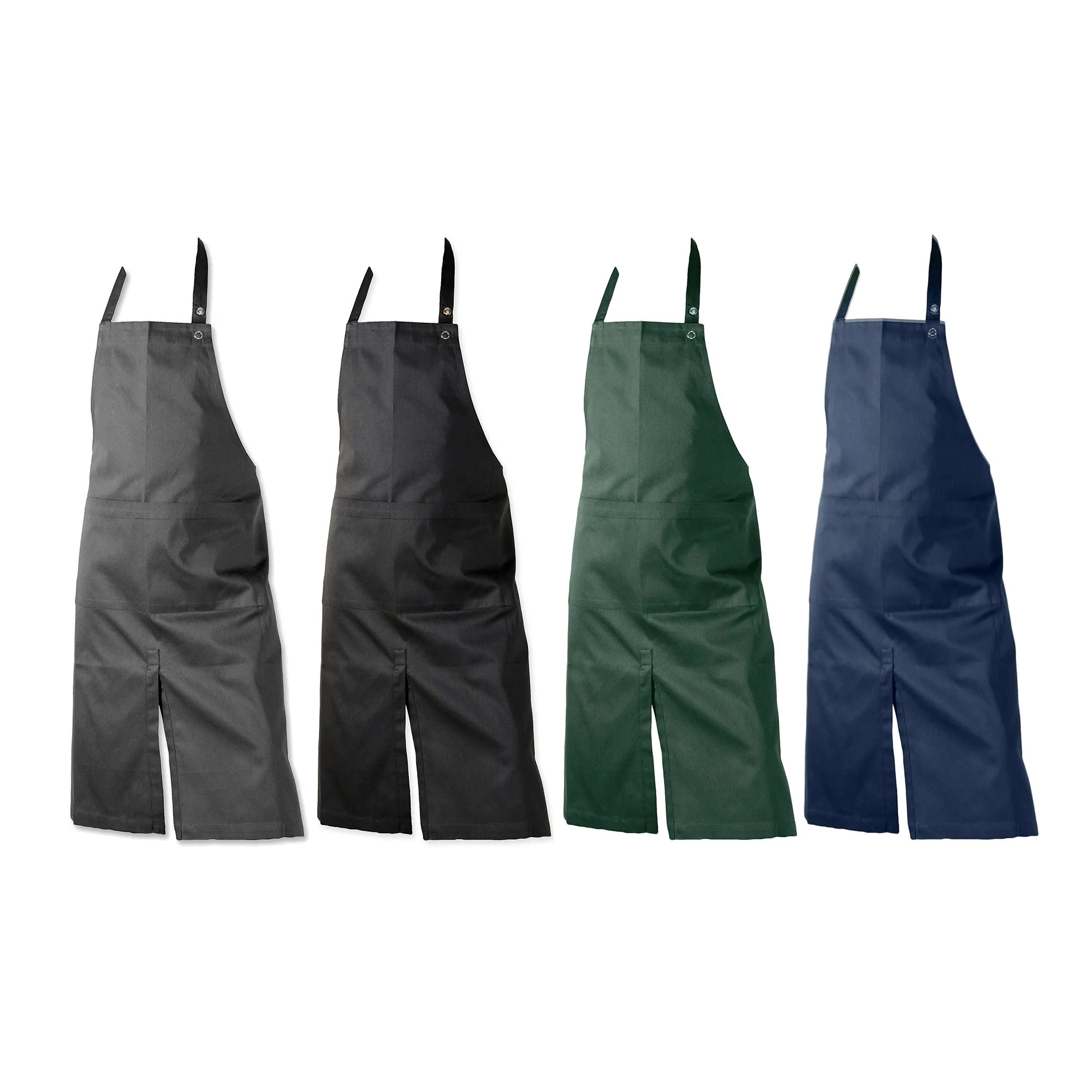 Apron With Pocket in multiple colors