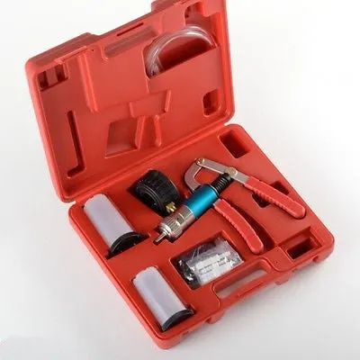 Auto Brake Bleeder Bleeding Tool Kit Vacuum Pump Vacumm Test Tester Kit Testing