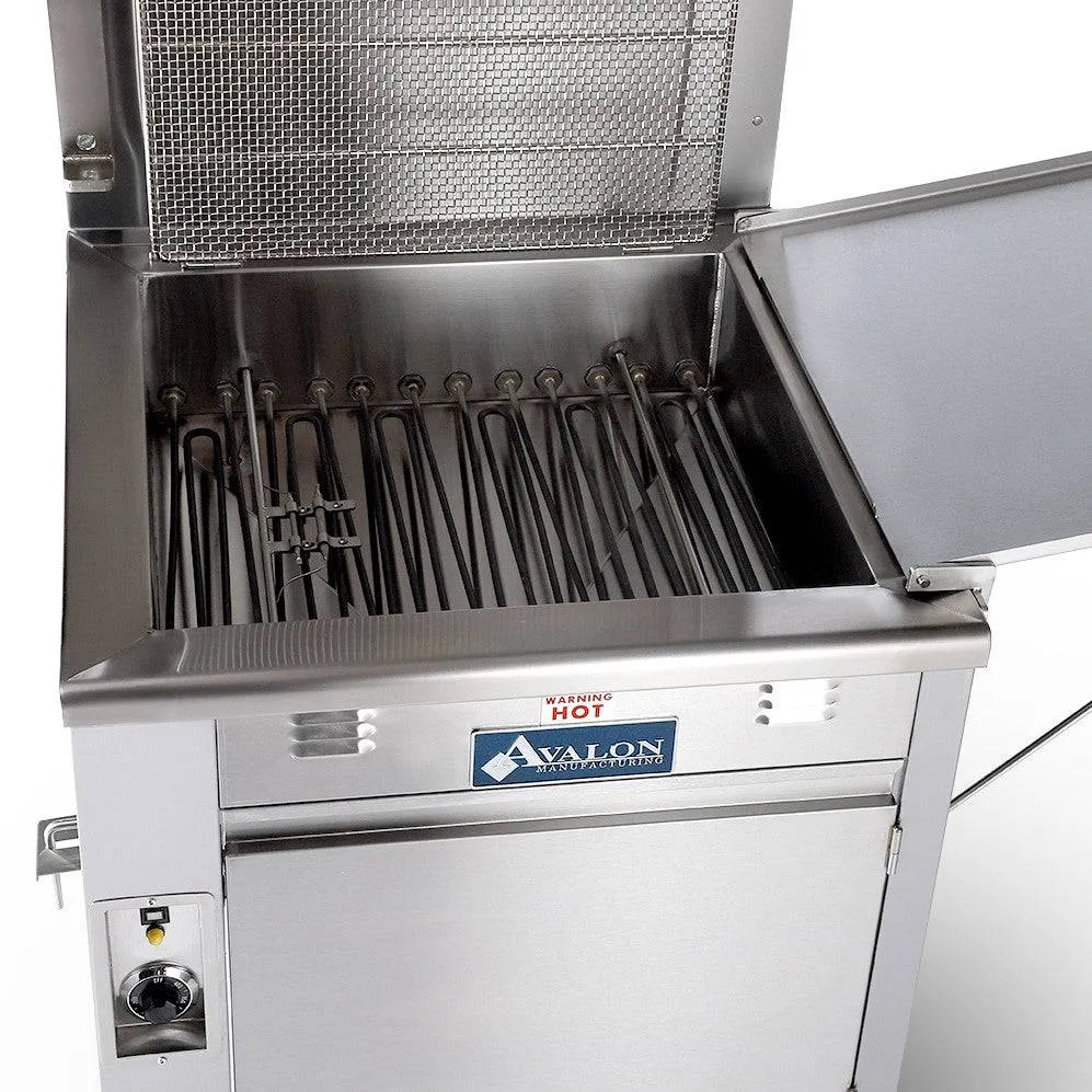 Avalon (ADF34-E) Donut Fryer 34" X 24" Electric (1 phase) Right Side Drain Board with Submerge Screen