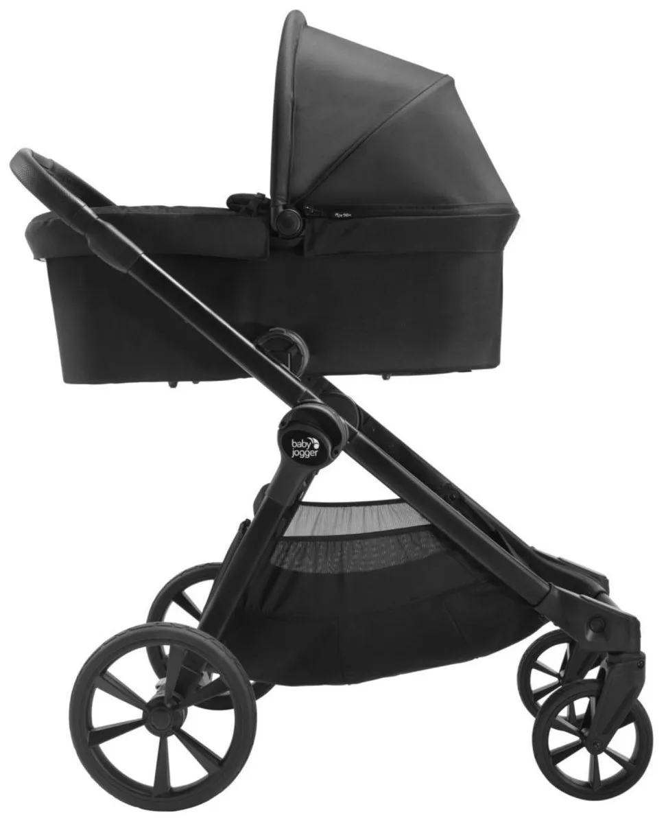 Baby Jogger City Select Deluxe Pram (Tencel) - Lunar Black