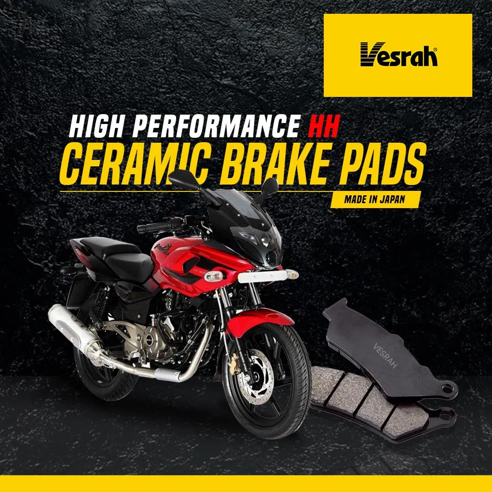 Bajaj Pulsar 220 rear brake pad by vesrah ( Ceramic)