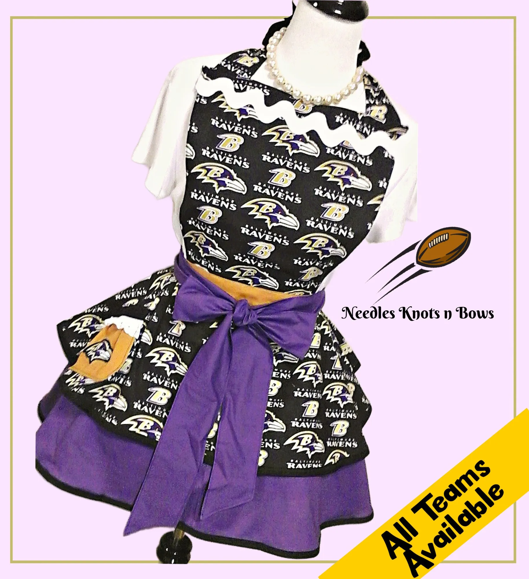 Baltimore Ravens Cooking Apron