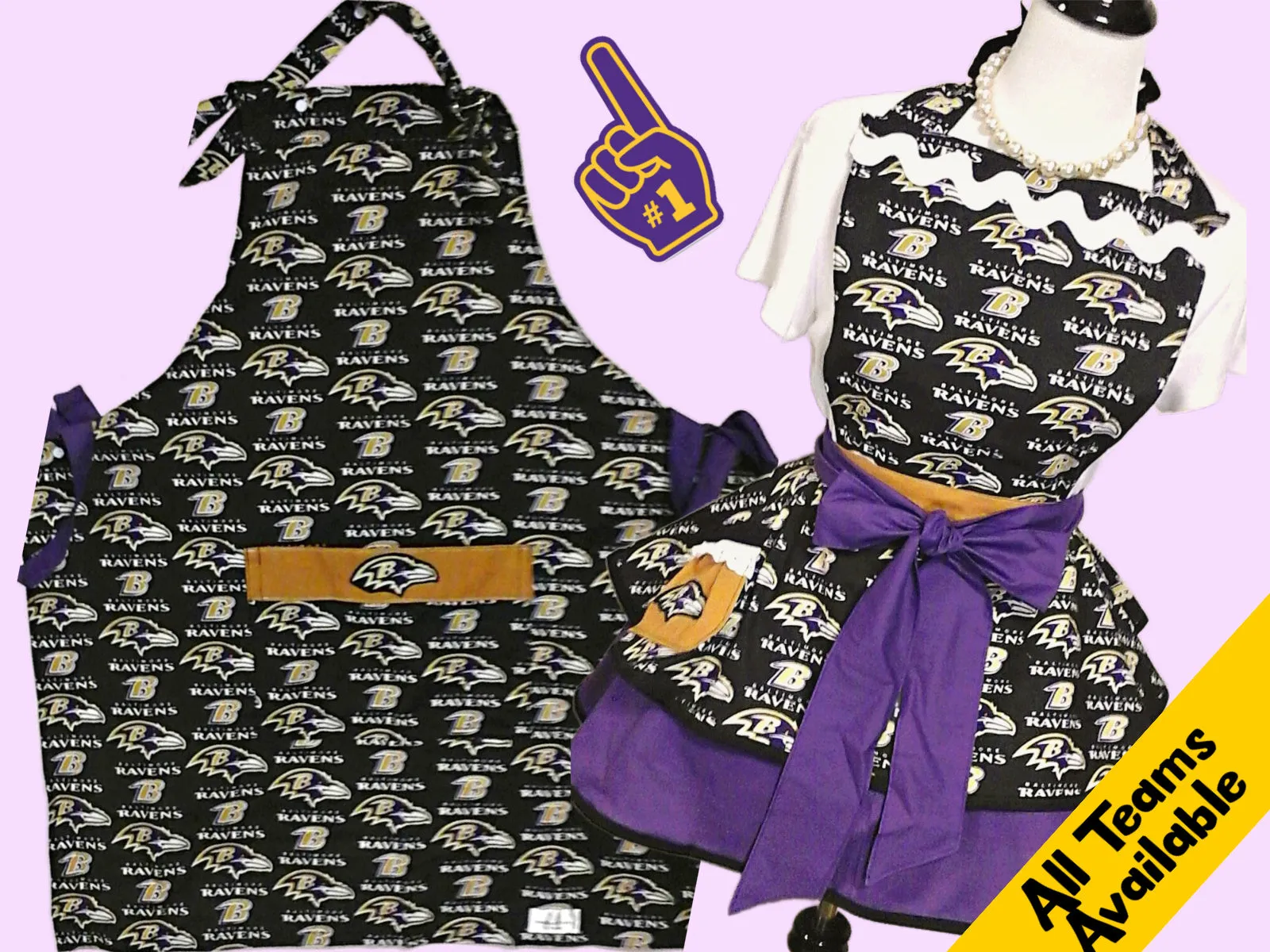 Baltimore Ravens Cooking Apron