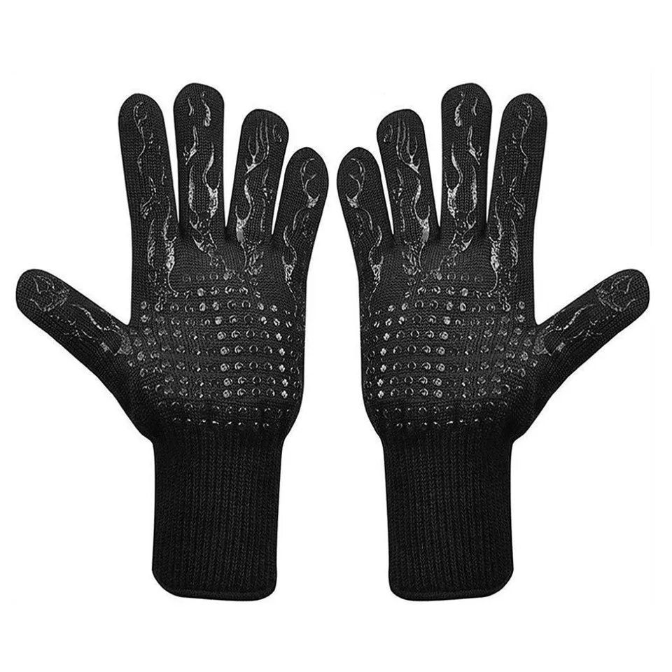 BBQ Gloves High Temperature Resistance Microwave Oven Gloves BLXCK NORWAY™