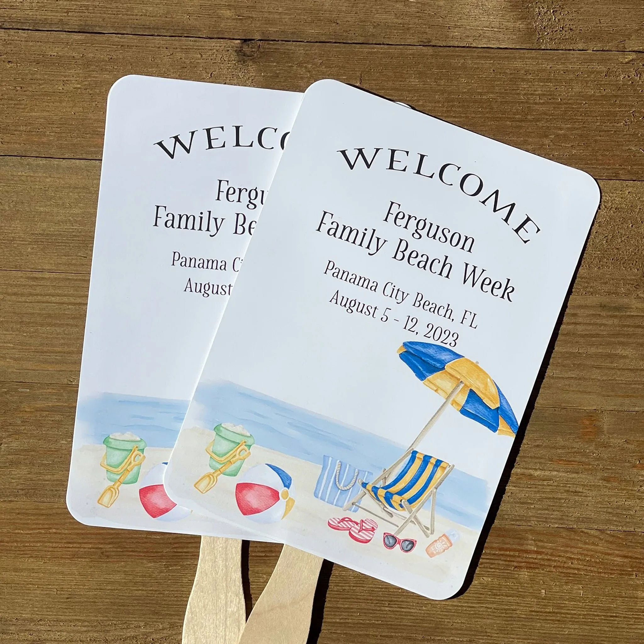 Beach Week Reunion Favors