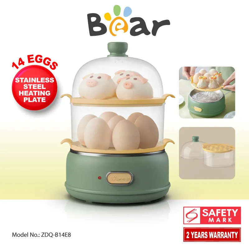 Bear Food steamer Multifunction 2 Tier Food Steamer (ZDQ-B14E8)