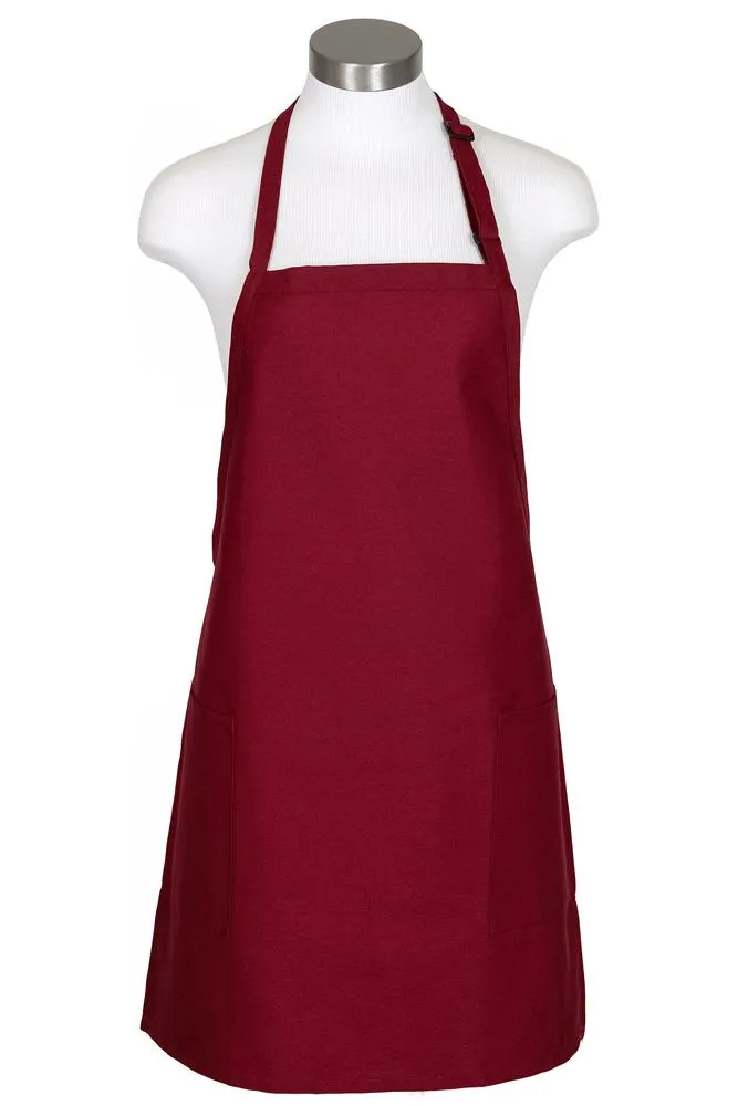 Bib Adjustable Apron (2-Patch Pockets)