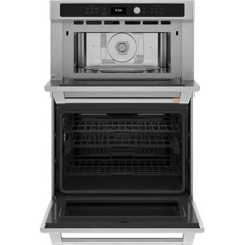 Café 30-inch Built-in Double Wall Oven with Advantium® Technology CTC912P2NS1