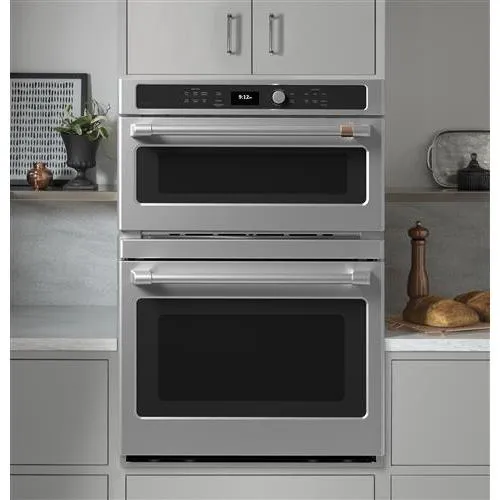 Café 30-inch Built-in Double Wall Oven with Advantium® Technology CTC912P2NS1