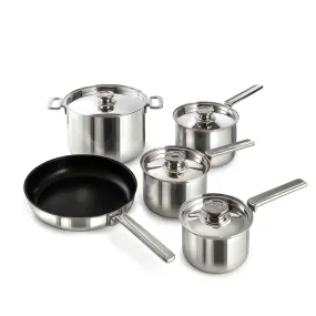 Campden Cookware Set, 5 Piece Set with 2 Free Signature Non-Stick Utensils