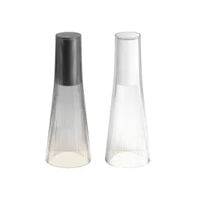 Candel Table Lamp 2 Pack - Salt and Pepper