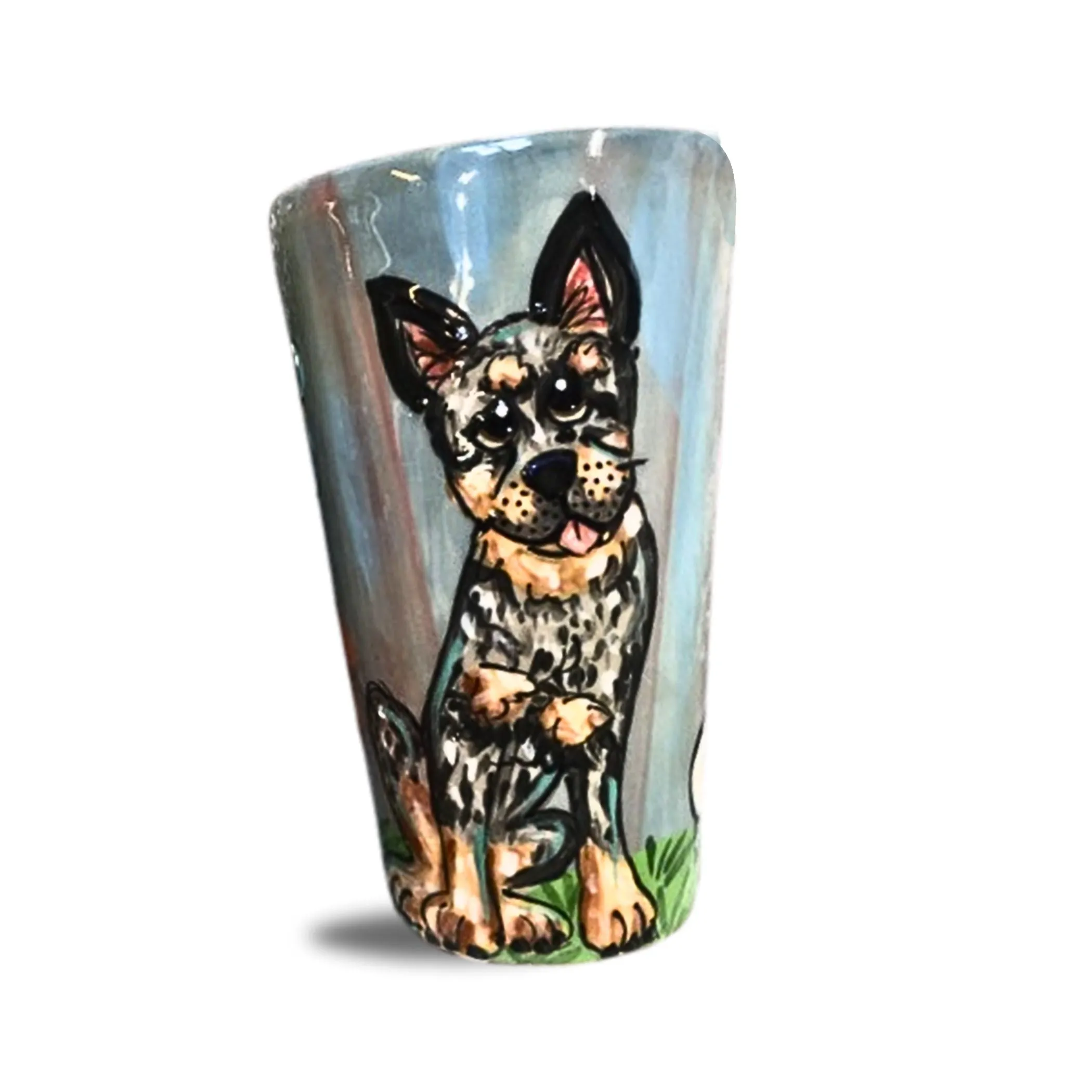 Cattle Pup Color Splash - Australian Cattle Dog Mug