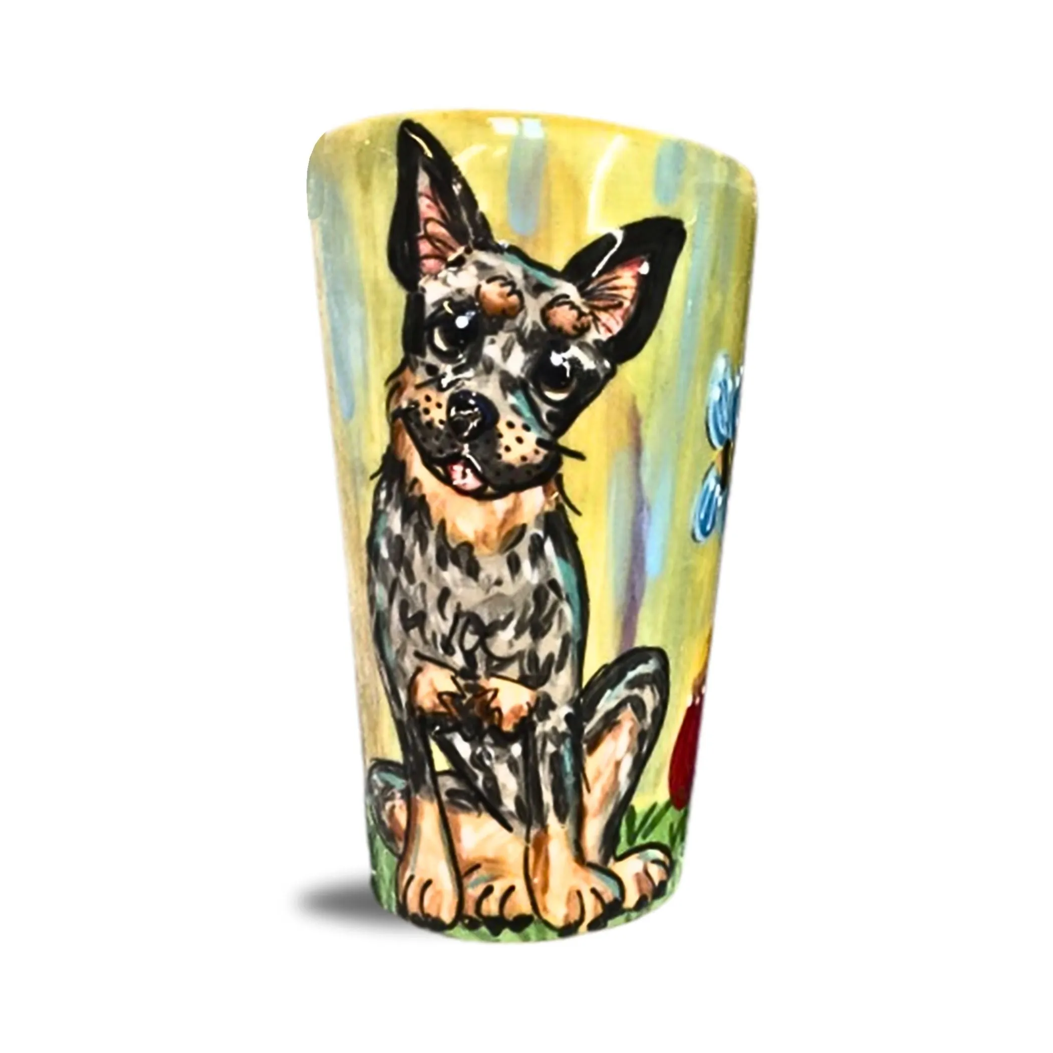 Cattle Pup Color Splash - Australian Cattle Dog Mug