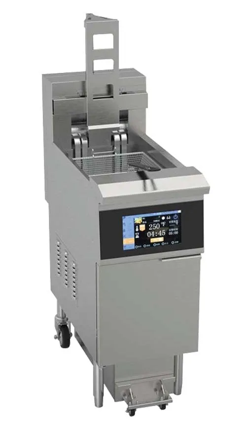 CHEFSRANGE ECEH126L - SINGLE TANK 21.5 LTR ELECTRIC FILTRATION FRYER & BASKET LIFT