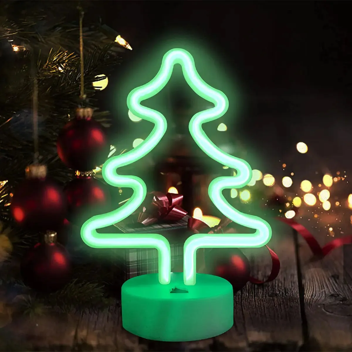 Christmas Tree Neon Lights