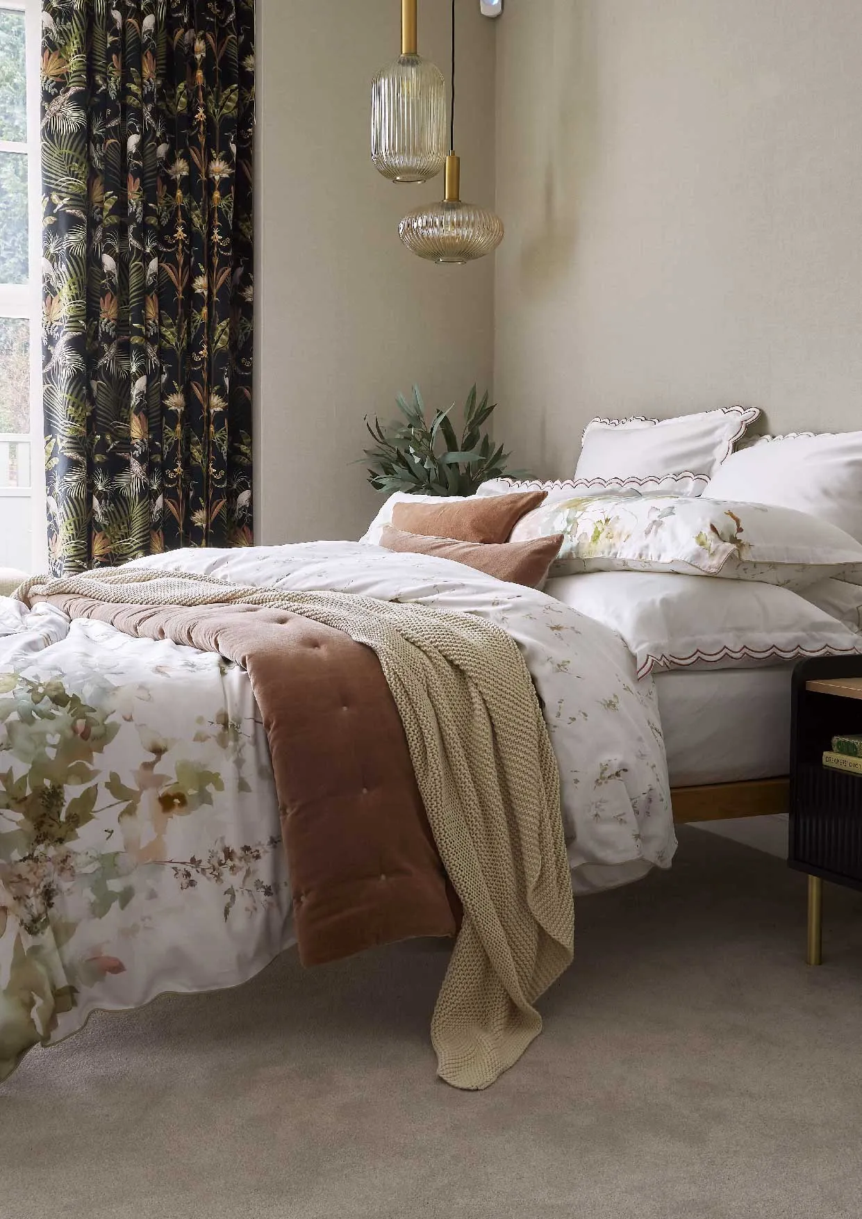 Christy Botanical Sage Comforter Set