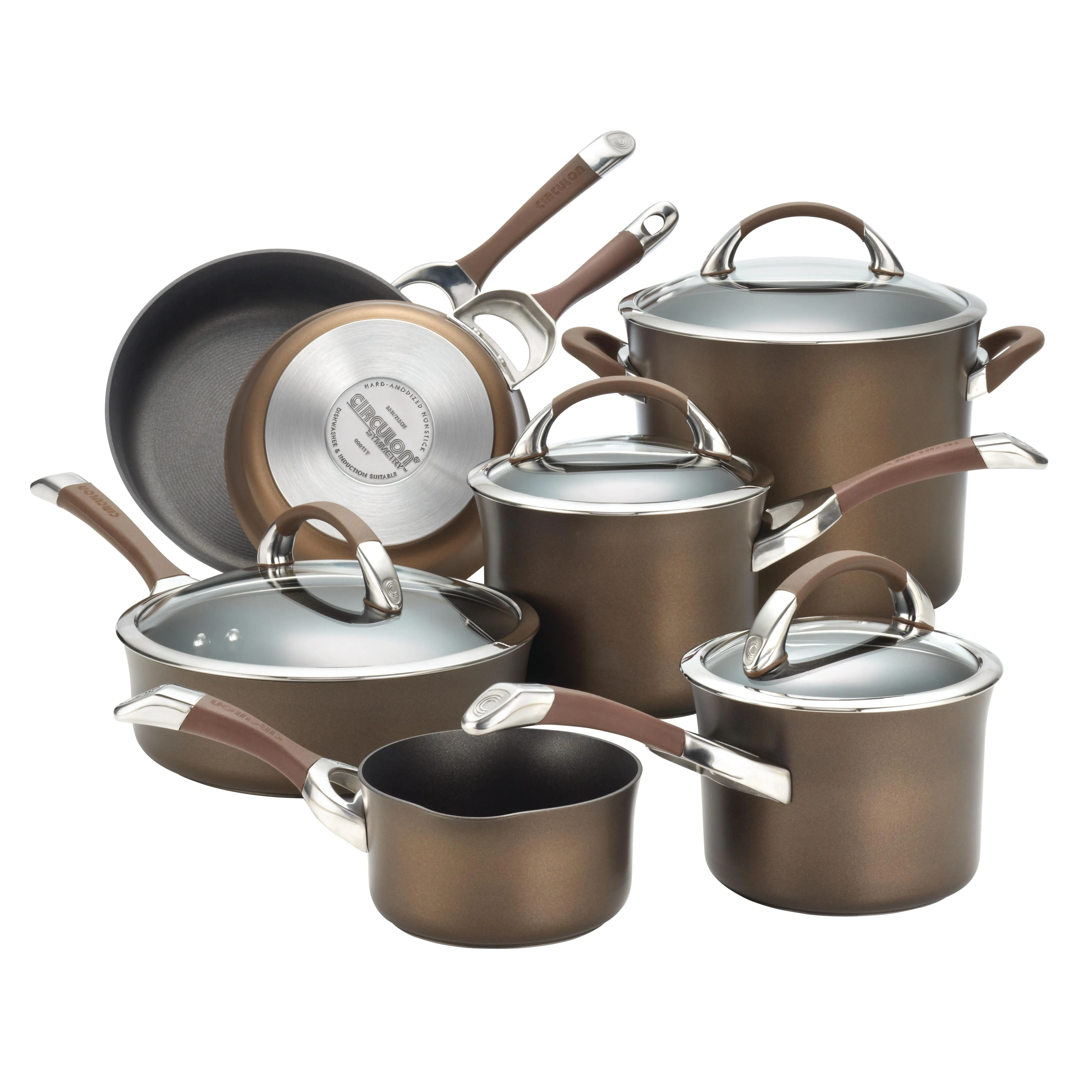 Circulon Symmetry 11pc Hard Anodized Cookware Set